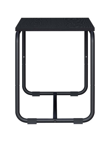 Supporto TV 80 x 35.5 x 42 cm Rovere Nero Legno ingegnerizzato