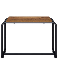 Supporto TV 60 x 35.5 x 42 cm Legno di quercia 2