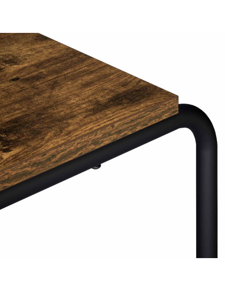 Supporto TV 98 x 35.5 x 42 cm Rovere Fumo Legno ingegnerizzato