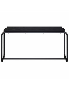 Supporto TV 98 x 35.5 x 42 cm Rovere Nero Legno ingegnerizzato 2