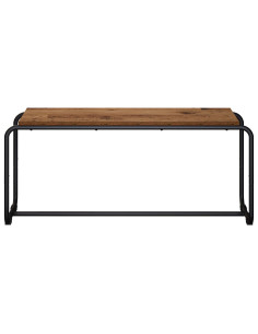 Supporto TV 98 x 35.5 x 42 cm Legno di quercia 2