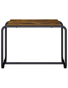 Supporto TV 60 x 35.5 x 42 cm Rovere Fumo Legno ingegnerizzato 2