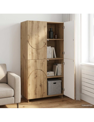 Credenza Rovere Artigianale 79 x 41 x 151 cm