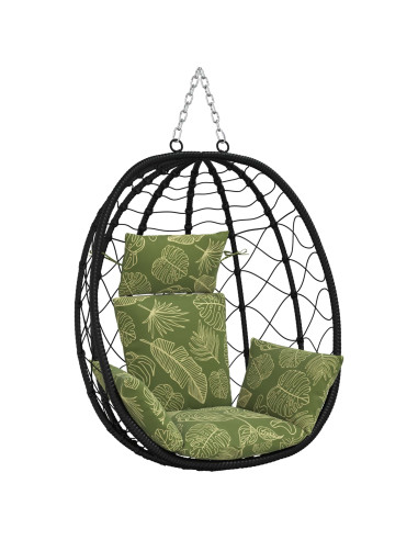 Cuscino Adirondack PUTTEN 100% Poliestere Design a foglia