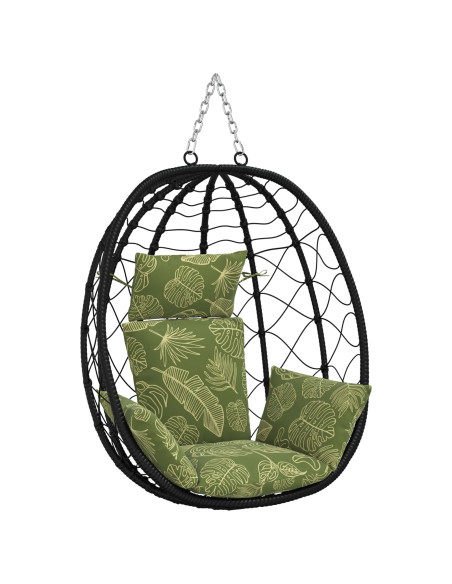 Cuscino Adirondack PUTTEN 100% Poliestere Design a foglia