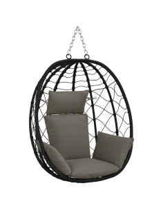 Cuscino Adirondack PUTTEN 100% Poliestere Grigio 2