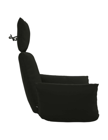 Cuscino Adirondack PUTTEN 100% Poliestere Nero 60 x 145 x 10 cm
