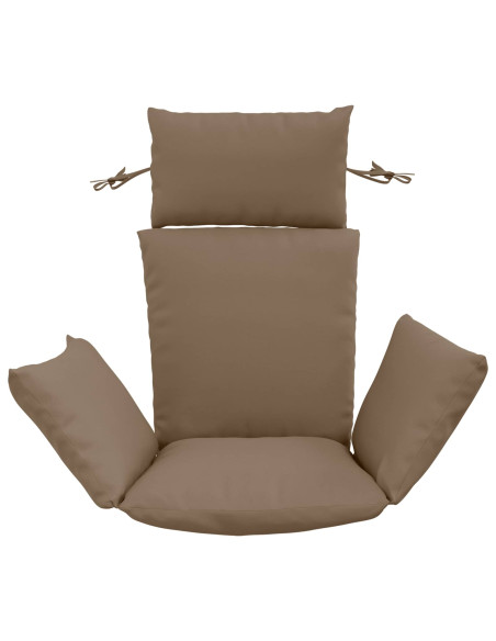 Cuscino Adirondack PUTTEN 100% Poliestere Tortora