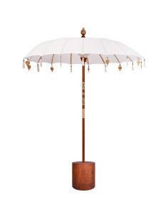 Ombrellone balinese con base Rotondo 190 x 190 x 295 cm