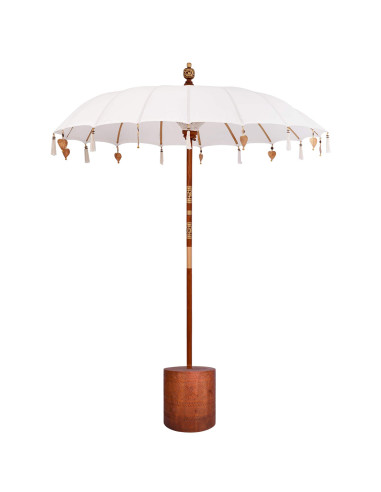 Ombrellone balinese con base Rotondo 190 x 190 x 295 cm