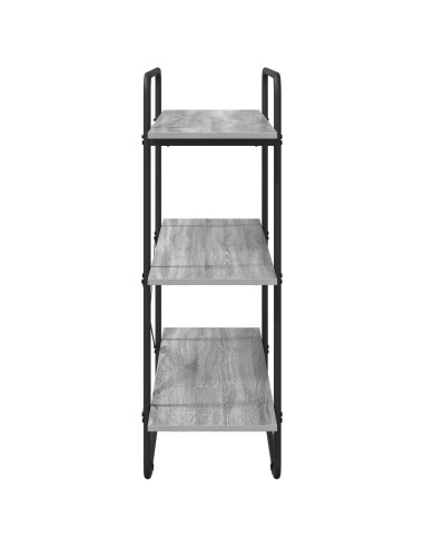 Libreria 3 livelli 100 x 35 x 105 cm PB Sonoma grigio
