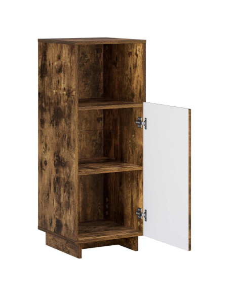 Mobile bagno Rovere Fumo 36,5 x 38 x 95 cm Legno ingegnerizzato