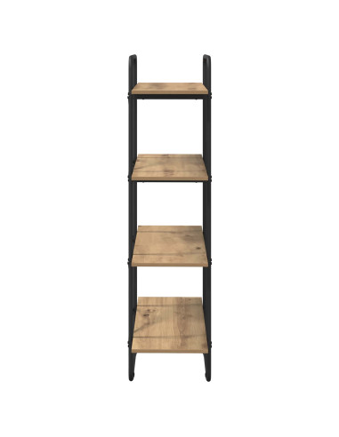 Libreria 4 livelli 80 x 35 x 140 cm PB Rovere Artigianale