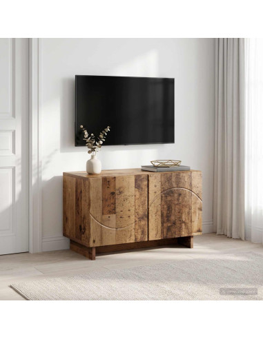 Supporto TV 60 x 34.5 x 40 cm Legno antico Legno ingegnerizzato