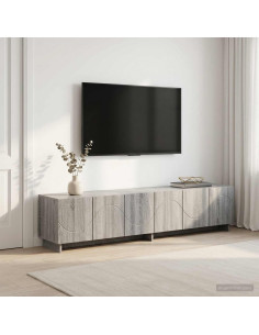 Supporto TV 179.5 x 34.5 x 40 cm Sonoma grigio