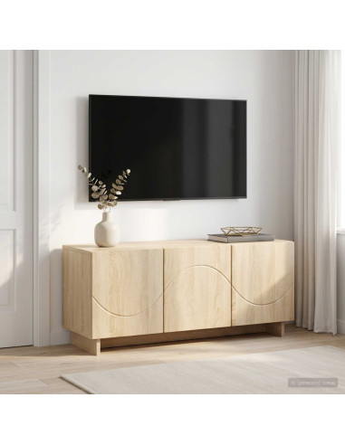 Supporto TV 90 x 34.5 x 40 cm Rovere Sonoma