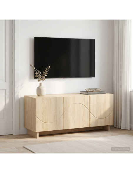 Supporto TV 90 x 34.5 x 40 cm Rovere Sonoma