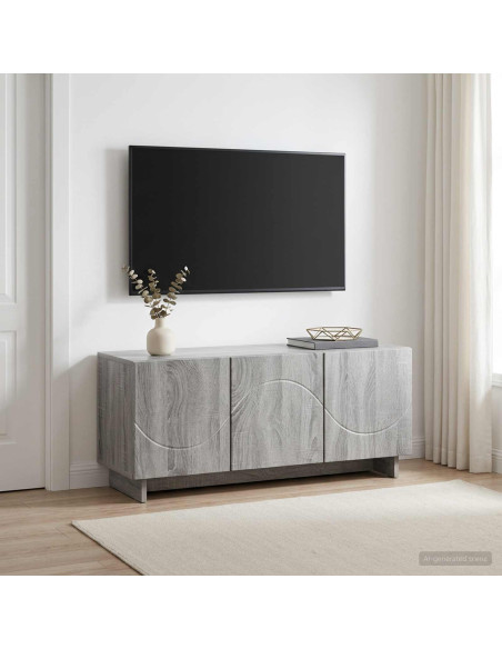 Supporto TV 90 x 34.5 x 40 cm Sonoma grigio