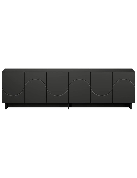 Supporto TV 140 x 34.5 x 40 cm Nero Legno ingegnerizzato