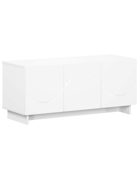 Supporto TV 90 x 34.5 x 40 cm Bianco Legno ingegnerizzato