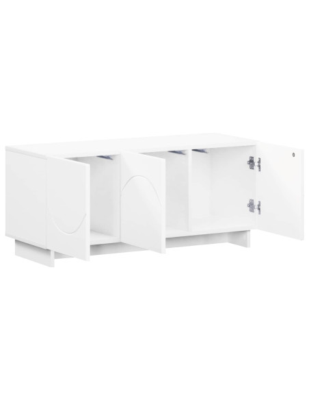 Supporto TV 90 x 34.5 x 40 cm Bianco Legno ingegnerizzato