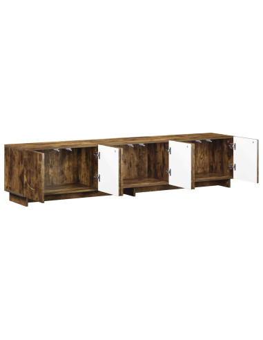 Supporto TV 179.5 x 34.5 x 40 cm Rovere Fumo