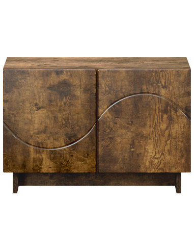 Supporto TV 60 x 34.5 x 40 cm Rovere Fumo Legno ingegnerizzato