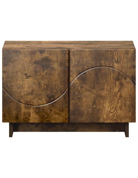 Supporto TV 60 x 34.5 x 40 cm Rovere Fumo Legno ingegnerizzato
