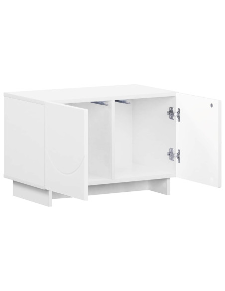 Supporto TV 60 x 34.5 x 40 cm Bianco Legno ingegnerizzato