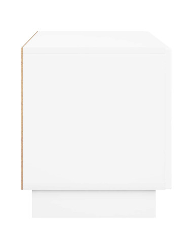 Supporto TV 90 x 34.5 x 40 cm Bianco Lucido