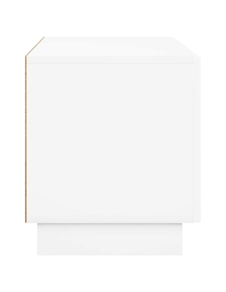 Supporto TV 90 x 34.5 x 40 cm Bianco Lucido