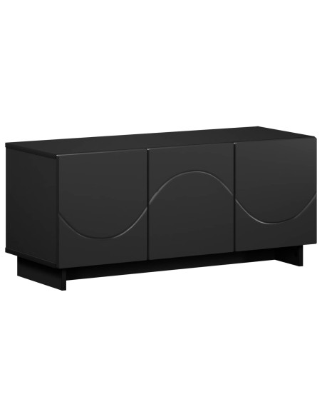 Supporto TV 90 x 34.5 x 40 cm Nero Legno ingegnerizzato