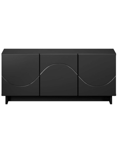 Supporto TV 90 x 34.5 x 40 cm Nero Legno ingegnerizzato