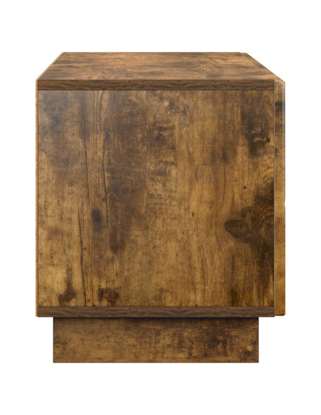 Supporto TV 90 x 34.5 x 40 cm Rovere Fumo Legno ingegnerizzato