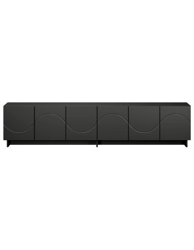 Supporto TV 179.5 x 34.5 x 40 cm Nero Legno ingegnerizzato