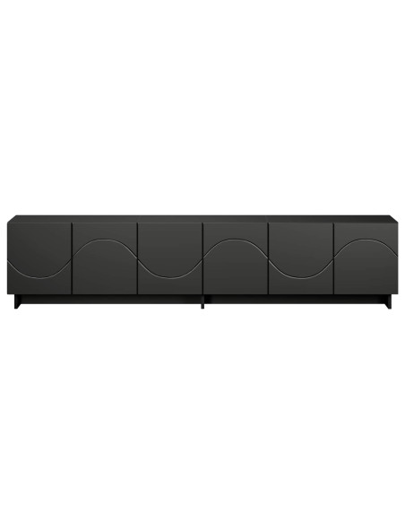Supporto TV 179.5 x 34.5 x 40 cm Nero Legno ingegnerizzato