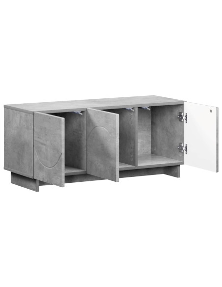 Supporto TV 90 x 34.5 x 40 cm Grigio Cemento