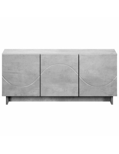 Supporto TV 90 x 34.5 x 40 cm Grigio Cemento