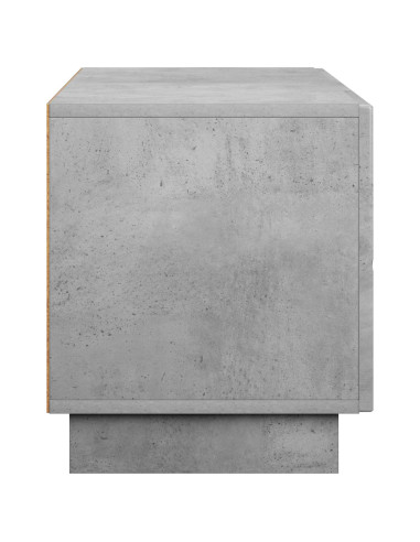 Supporto TV 90 x 34.5 x 40 cm Grigio Cemento