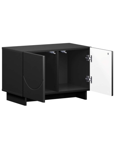 Supporto TV 60 x 34.5 x 40 cm Nero Legno ingegnerizzato
