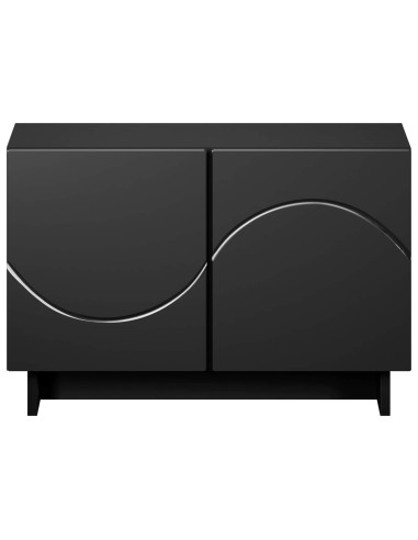 Supporto TV 60 x 34.5 x 40 cm Nero Legno ingegnerizzato