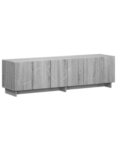 Supporto TV 140 x 34.5 x 40 cm Sonoma grigio