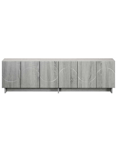 Supporto TV 140 x 34.5 x 40 cm Sonoma grigio