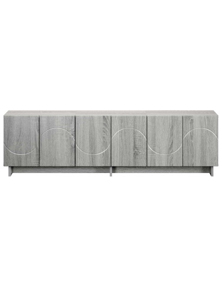 Supporto TV 140 x 34.5 x 40 cm Sonoma grigio