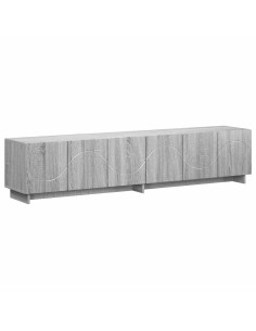 Supporto TV 179.5 x 34.5 x 40 cm Sonoma grigio 2