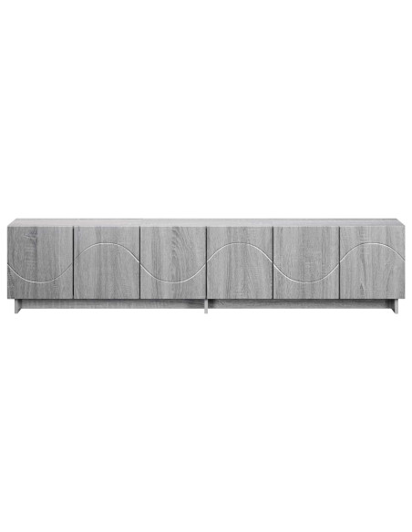 Supporto TV 179.5 x 34.5 x 40 cm Sonoma grigio