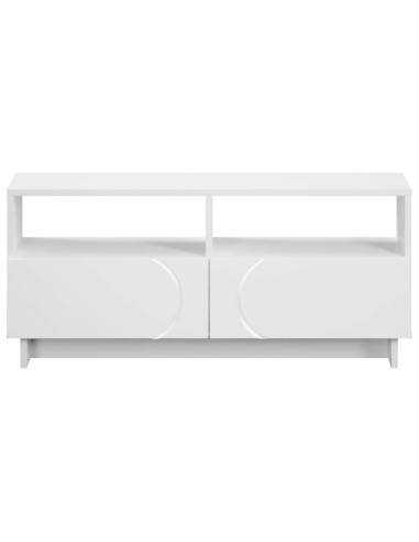 Supporto TV 90 x 34.5 x 40 cm Bianco Legno ingegnerizzato