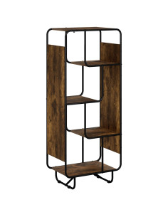 Credenza Rovere Fumo 60 x 37.5 x 144 cm Legno ingegnerizzato