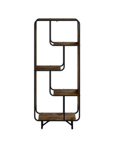 Credenza Rovere Fumo 60 x 37.5 x 144 cm Legno ingegnerizzato 2