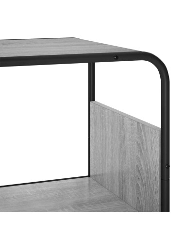 Credenza Sonoma grigio 80 x 37.5 x 144 cm Legno ingegnerizzato